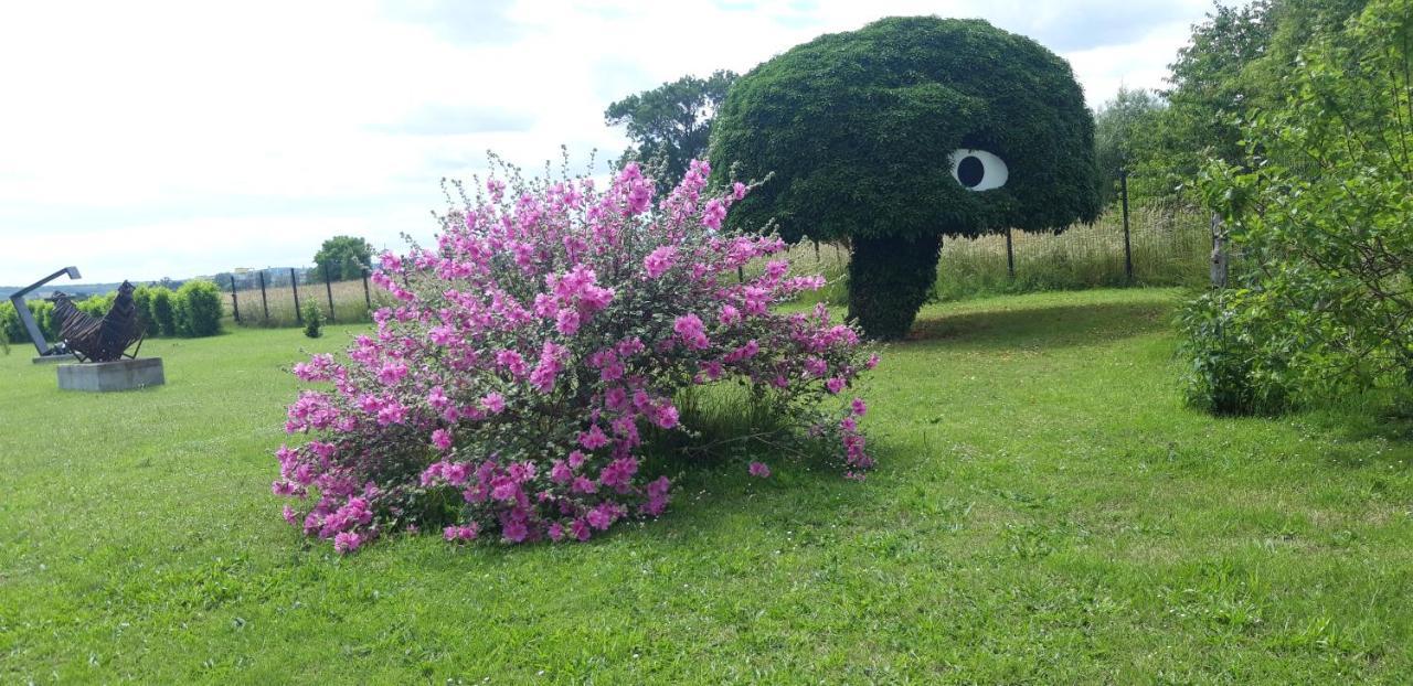 Gite Dans Parc De Sculptures - Gite "Pondichery" Port-Mort Dış mekan fotoğraf